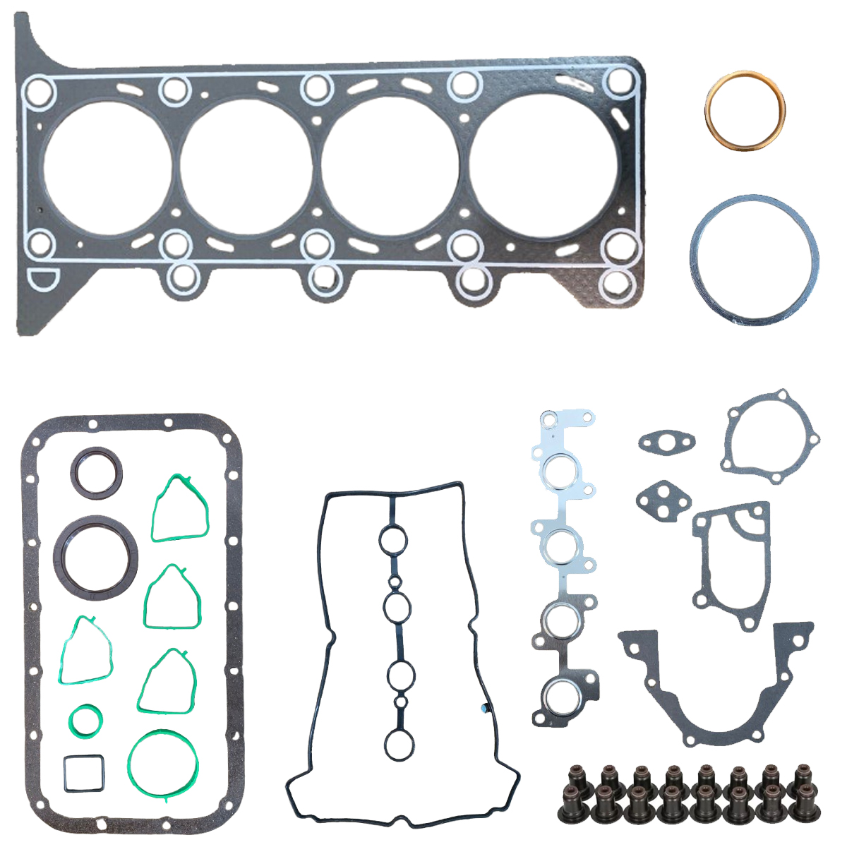 Jogo de Juntas Completo Effa V21 V22 V25 2019... MOTOR 1.3 16V CORRENTE